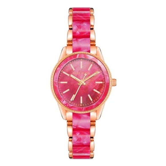 Women\'s Bracelet Resin Watch Pink /Rose Gold